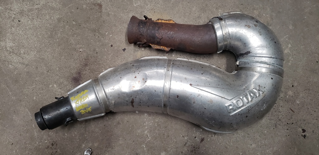Exhaust Tuned Pipe - 514055066 SKI DOO