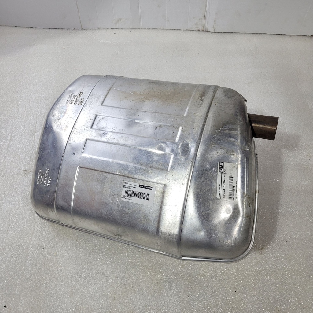 exhaust muffler ass'y