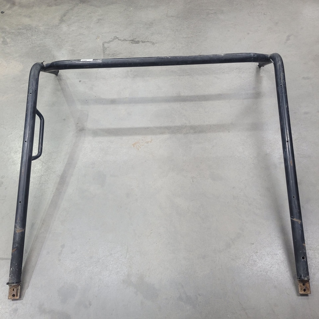 cab frame weld, front, matte bl