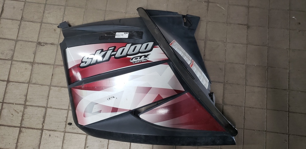 LH Panel, Black, B-160 - 517302803 SKI DOO