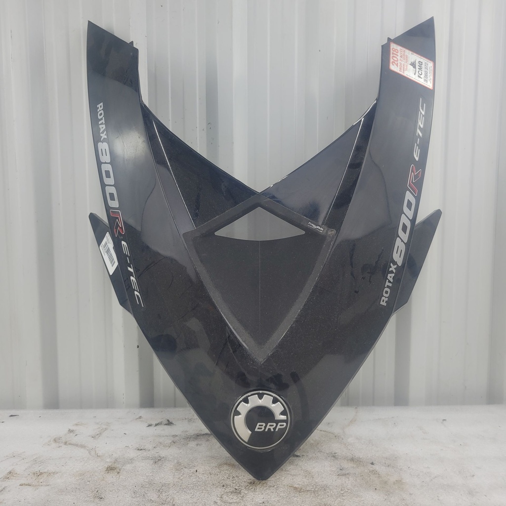 deep black hood