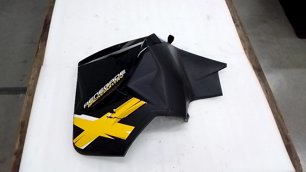 black, lh flashing panel