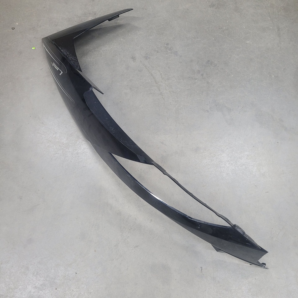 hood w/o decals - right - black