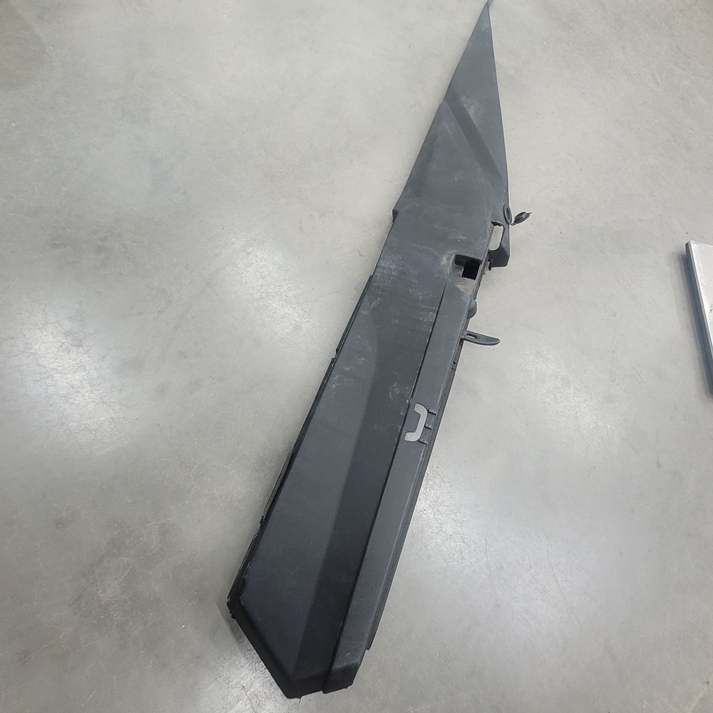 fascia, front rack - left - black