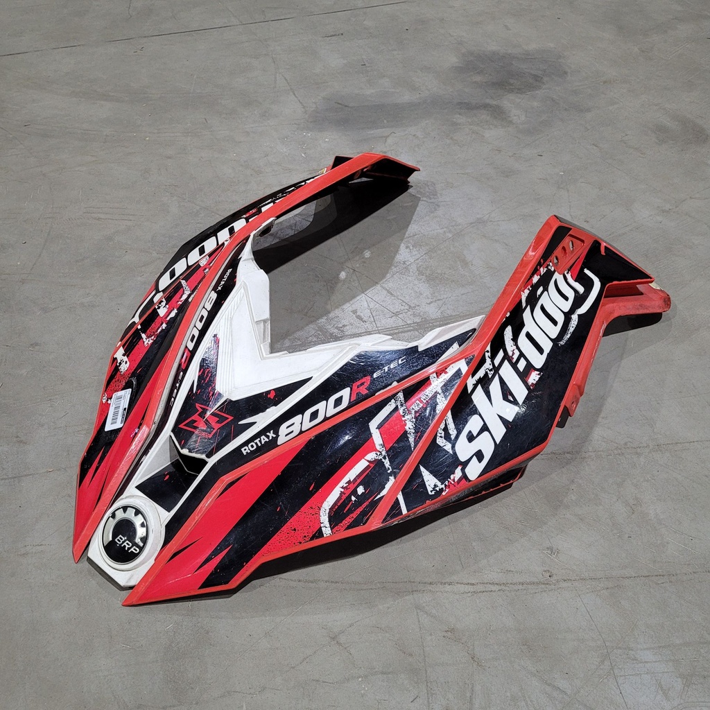 White, Center Hood Package Blizzard