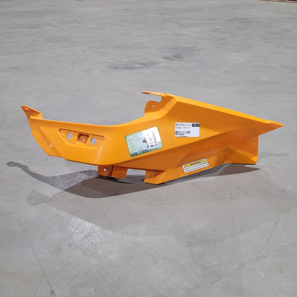 Orange - Hood LH - 517306094 SKI DOO