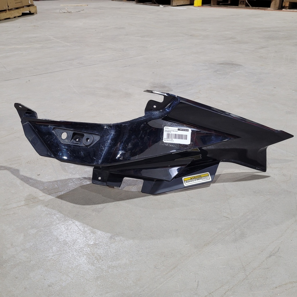 black, lh hood deep black