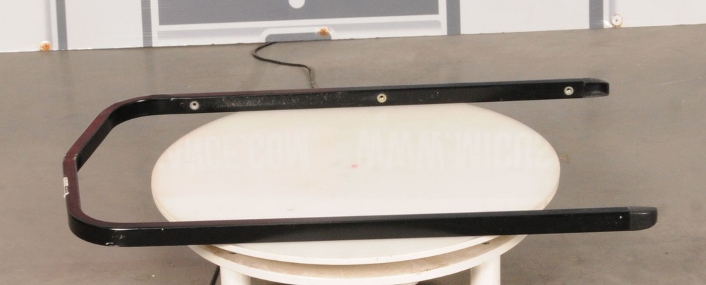 Black Rear Bumper, 146" Model-146" North America