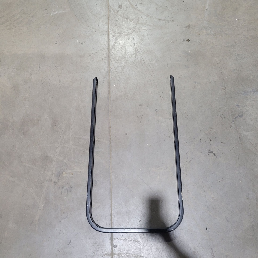 Black Rear Bumper, 154"