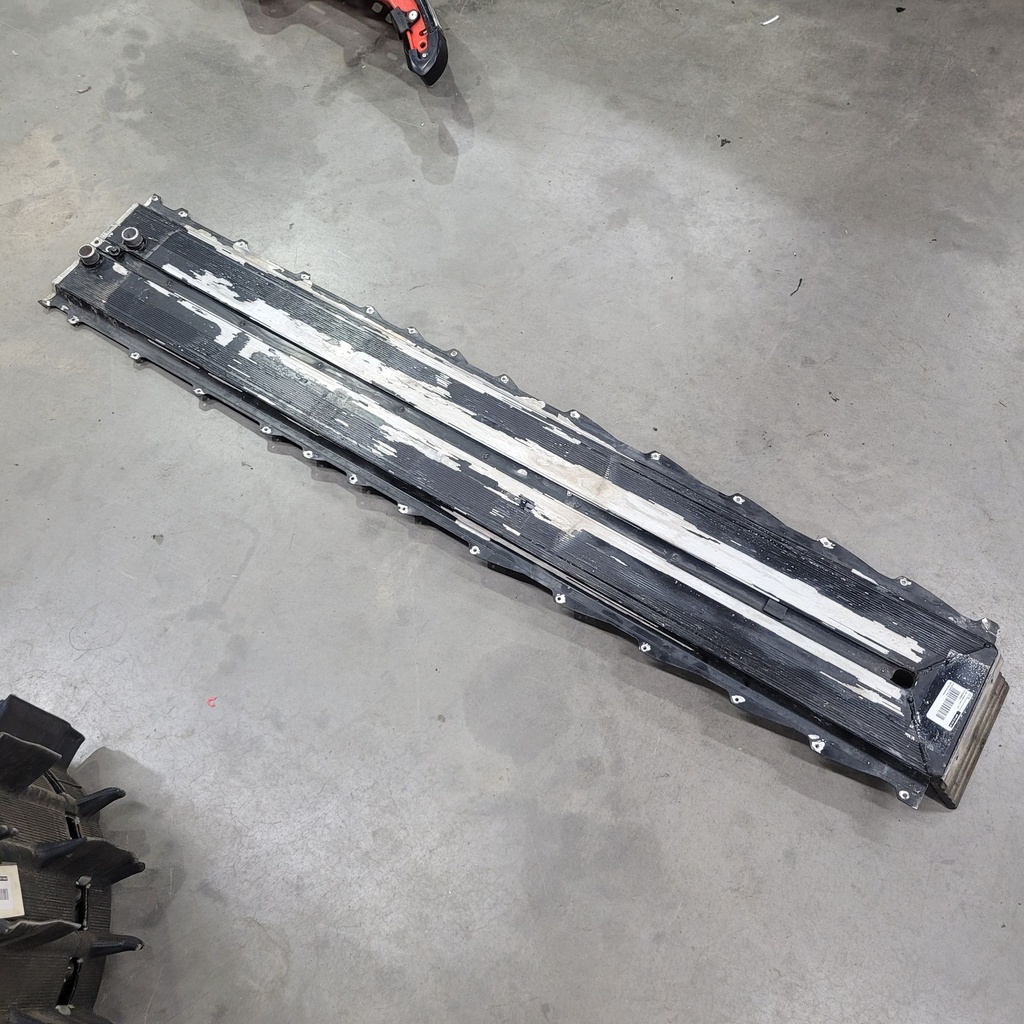 rear radiator ass'y, 137"