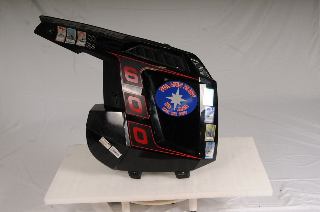 SIDE PANEL, RIGHT, BLACK METALL