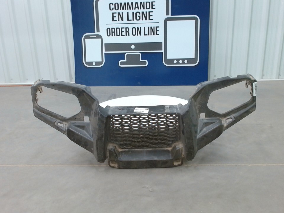 front bumper, gloss black