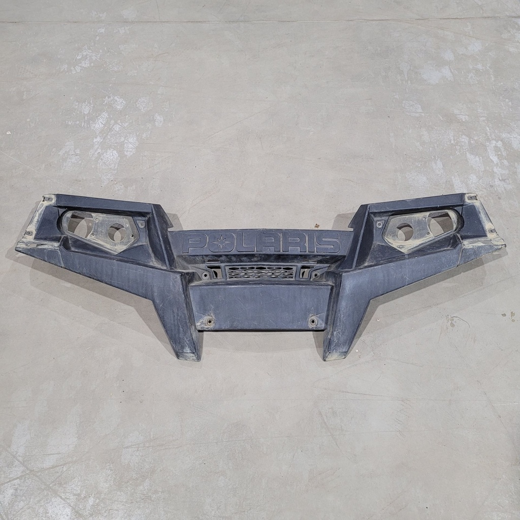 BUMPER BOX, REAR, GLOSS BLACK