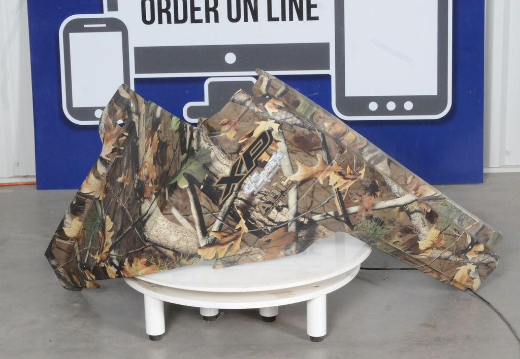 fender front left polaris pursu