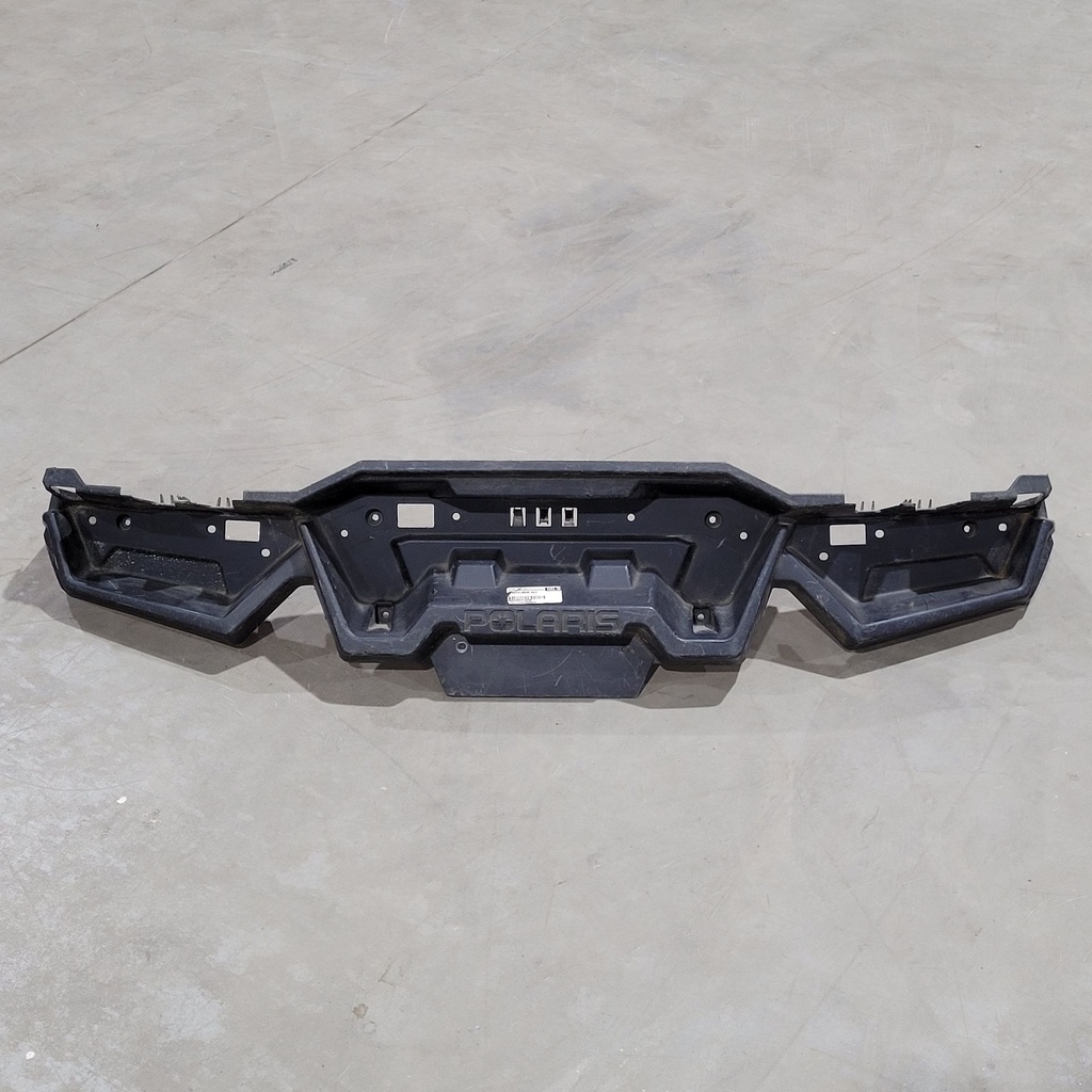 rear bumper, gloss black