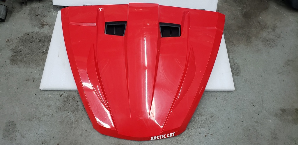 HOOD ASSY, RED - 5506-976 arctic cat