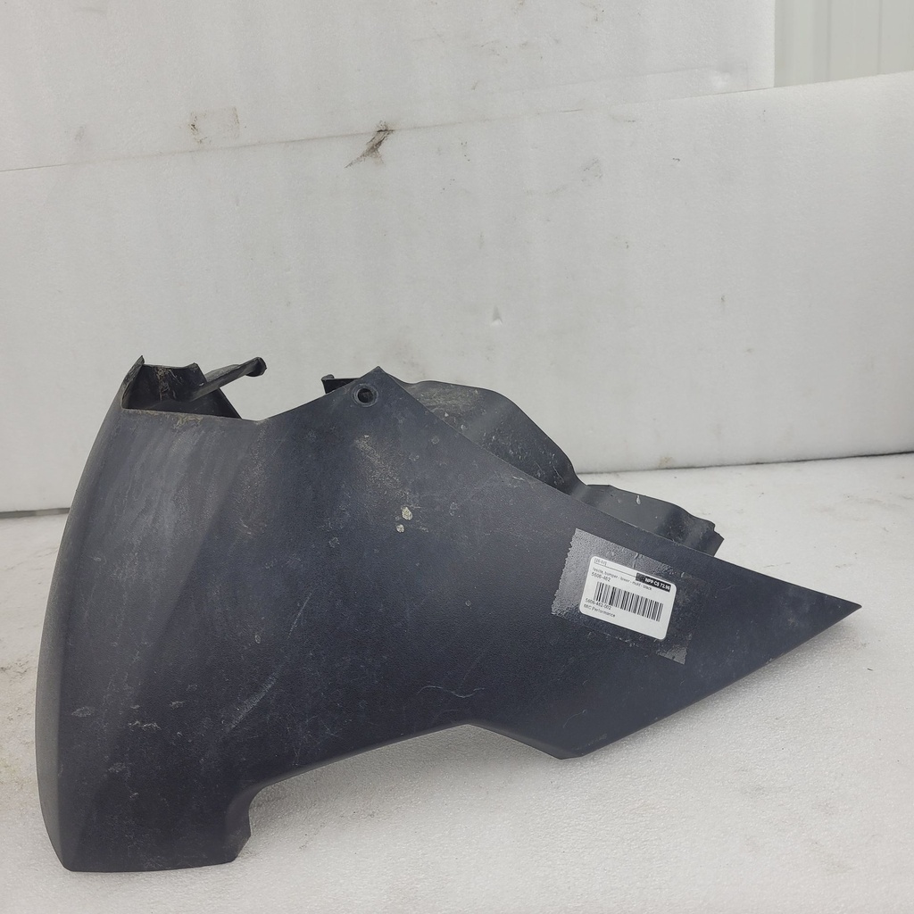 fascia, bumper - lower - mold - black