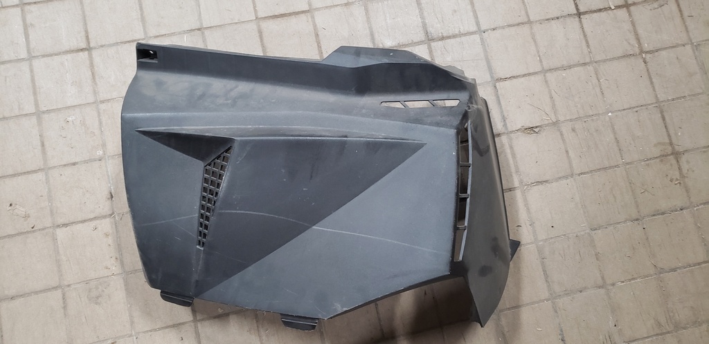panel, side - w/o decals - left - black (inc. 9-13)