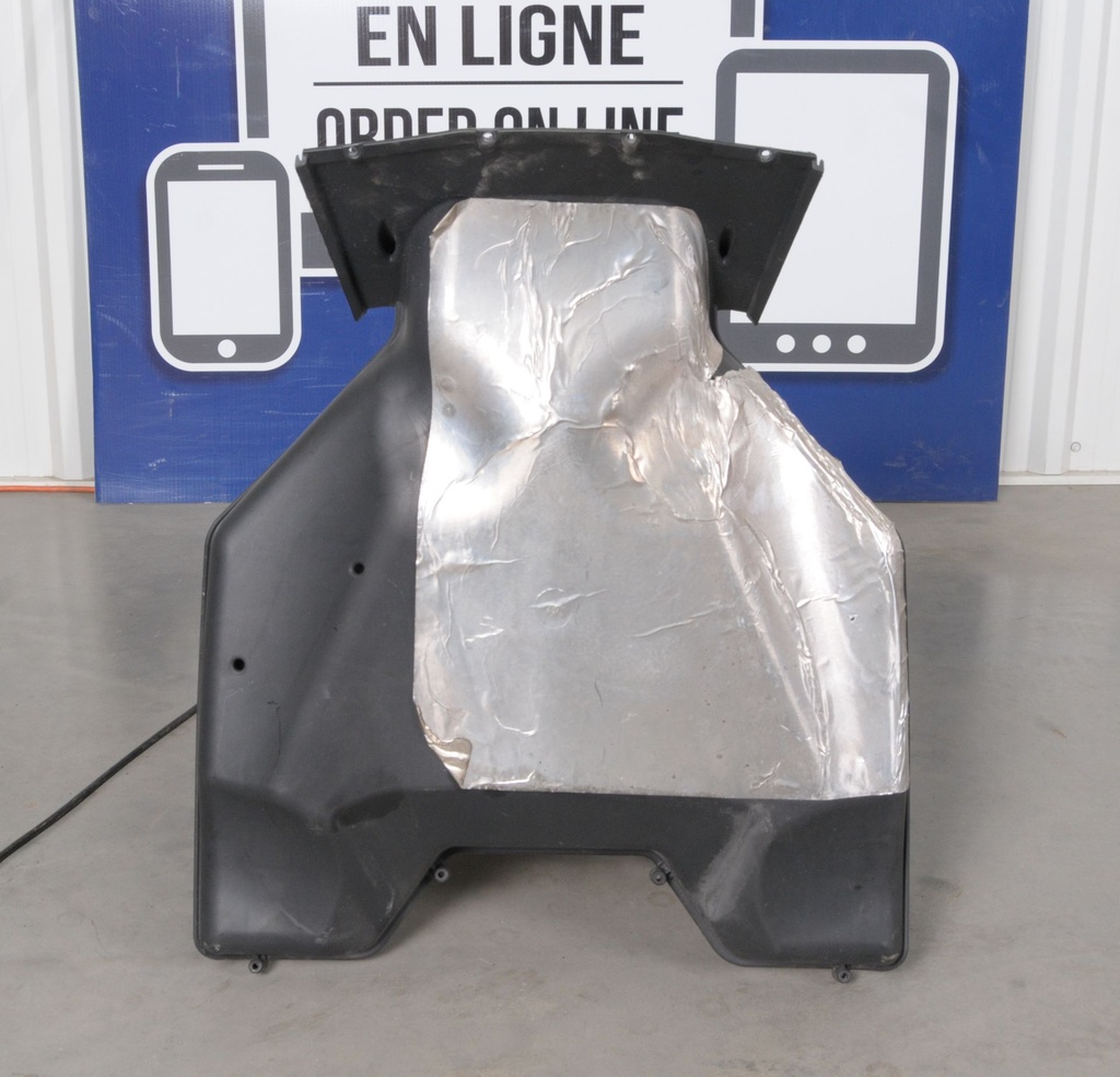 plenum, air intake - lower rear - w/foil (inc. 3)