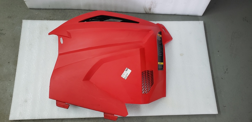 Panel, Side - Left - Red - Arctic-Cat - 5718-609