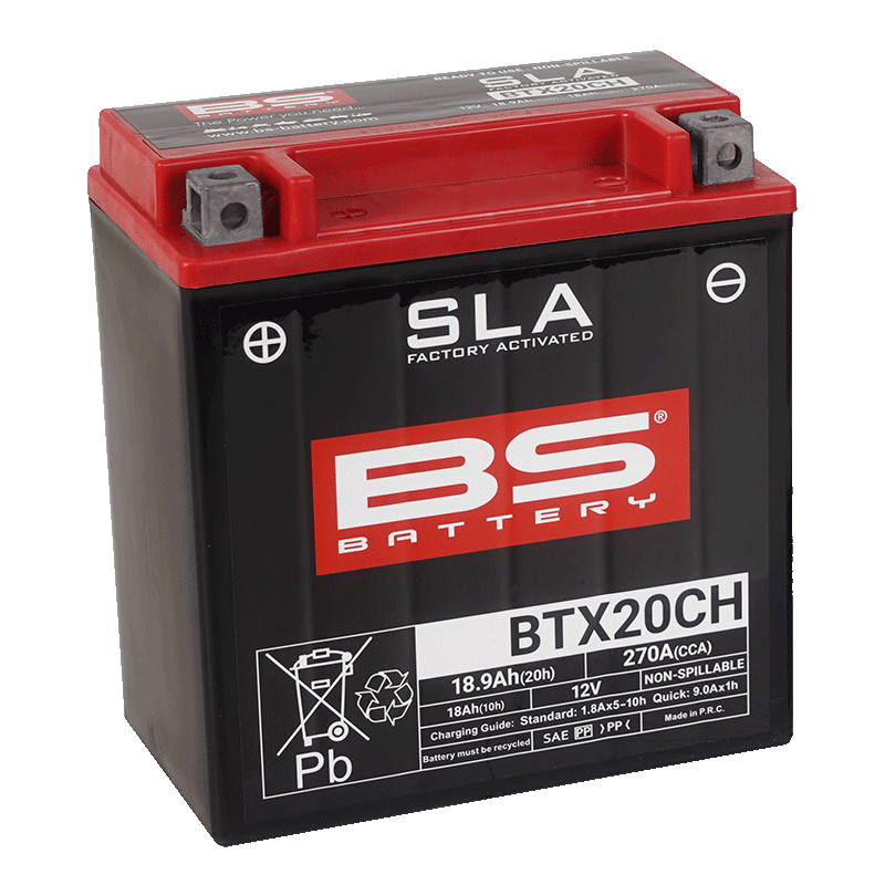 BATTERY BS BTX20H SLA