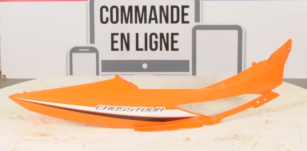 hood w/o decals - left - orange