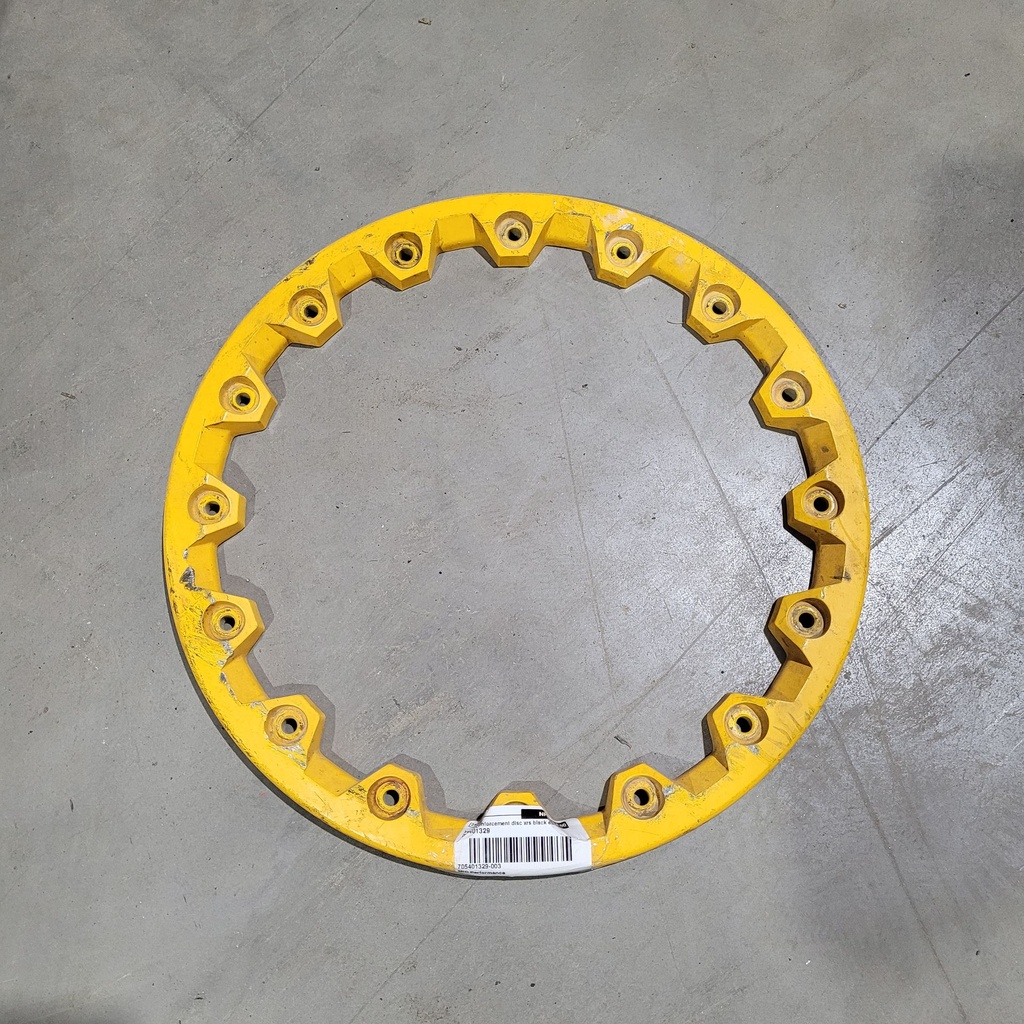yellow reinforcement disc xrs black europe