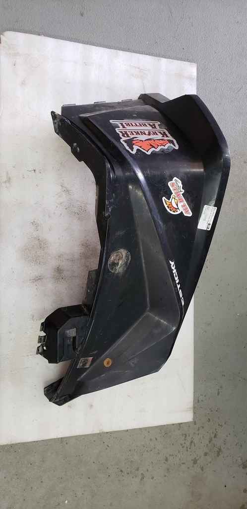 Black LH Front Fender Kit - 715002302 can am