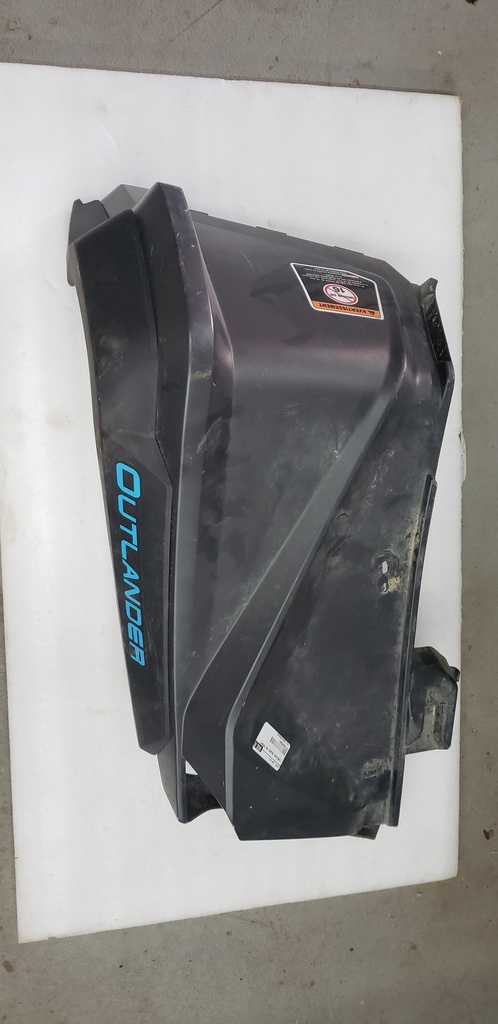 Timeless Black RH Front Fender Kit