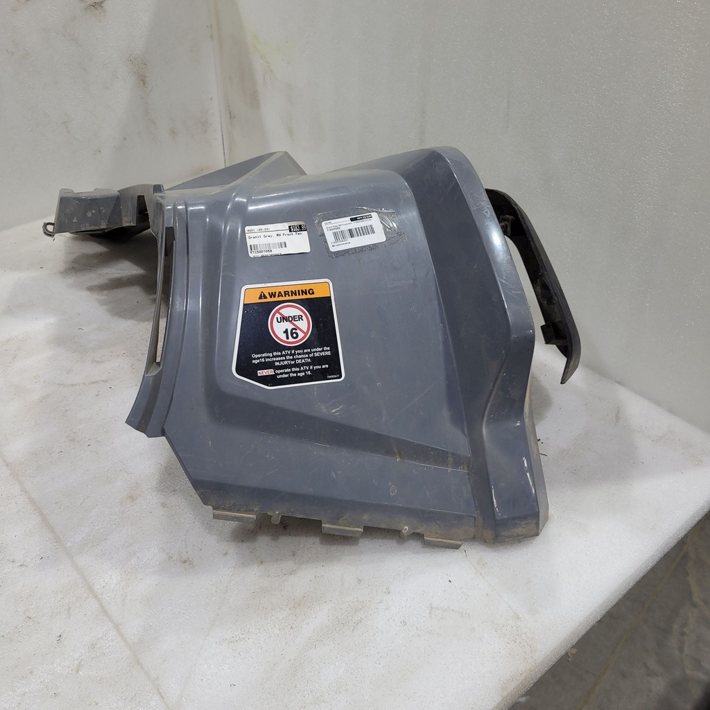 granit gray, rh front fender