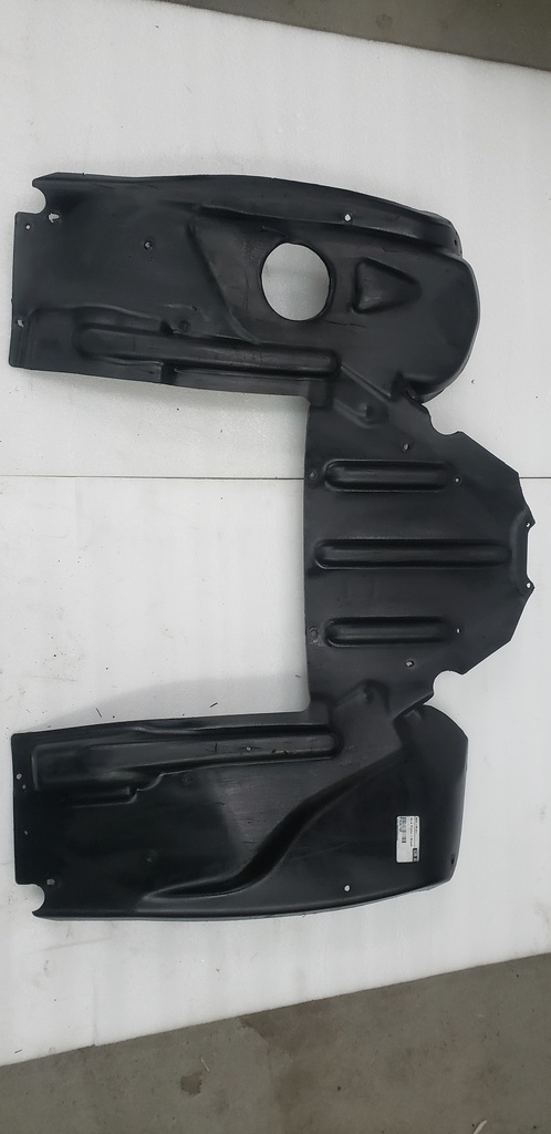 Skid Plate - Black - Arctic-Cat - 7639-720