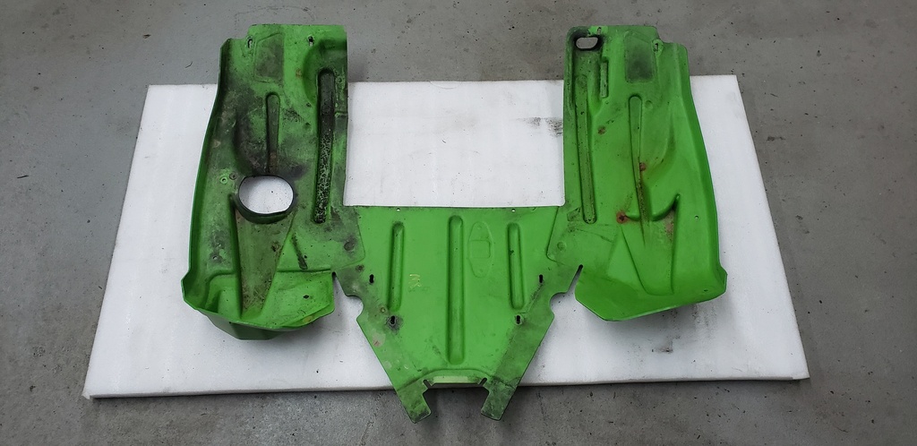 SKID PLATE REAR - 7639-721 arctic cat