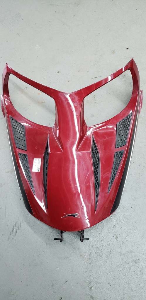 Hood w/o Decals - Crimson - 7800-955 - ARCTIC-CAT