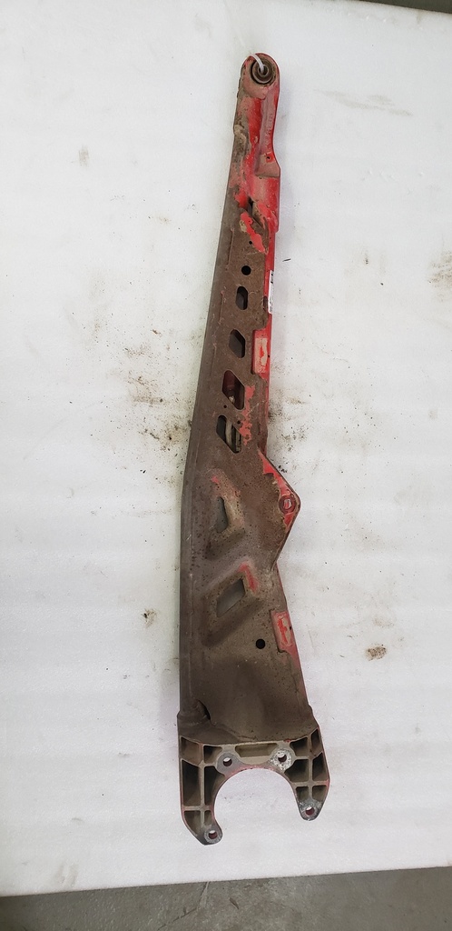 trail arm weld, left