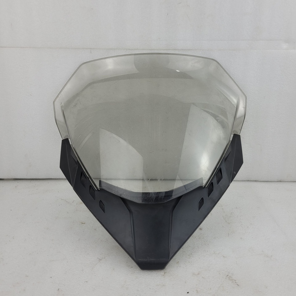 black, low windshield kit