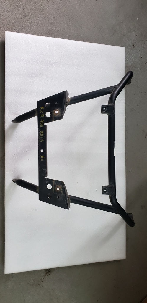 front bumper support, matte bla