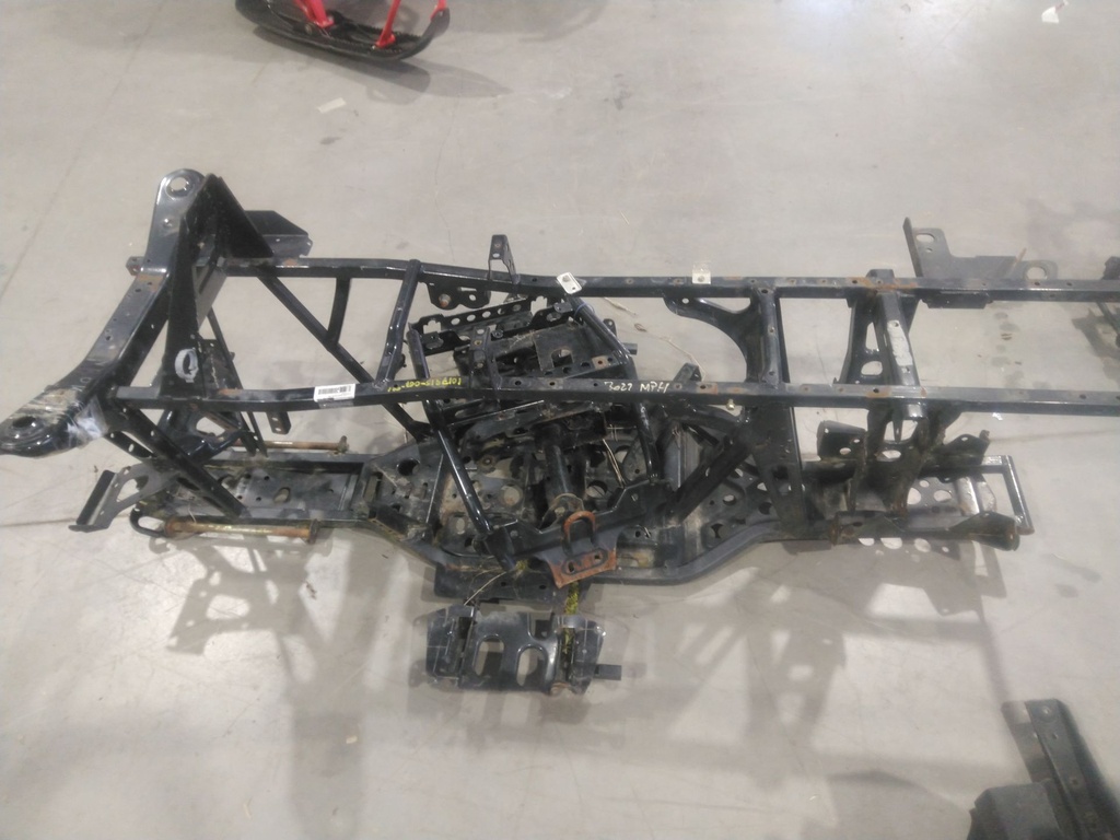 WELD-MAIN FRAME,6X6,BL