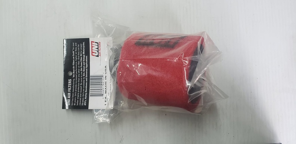 FILTRE A AIR TWO STAGE STRAIGHT POD FIL 1 1/2PO 38MM