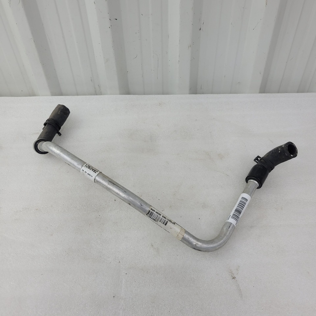 engine hose and cooler assembly