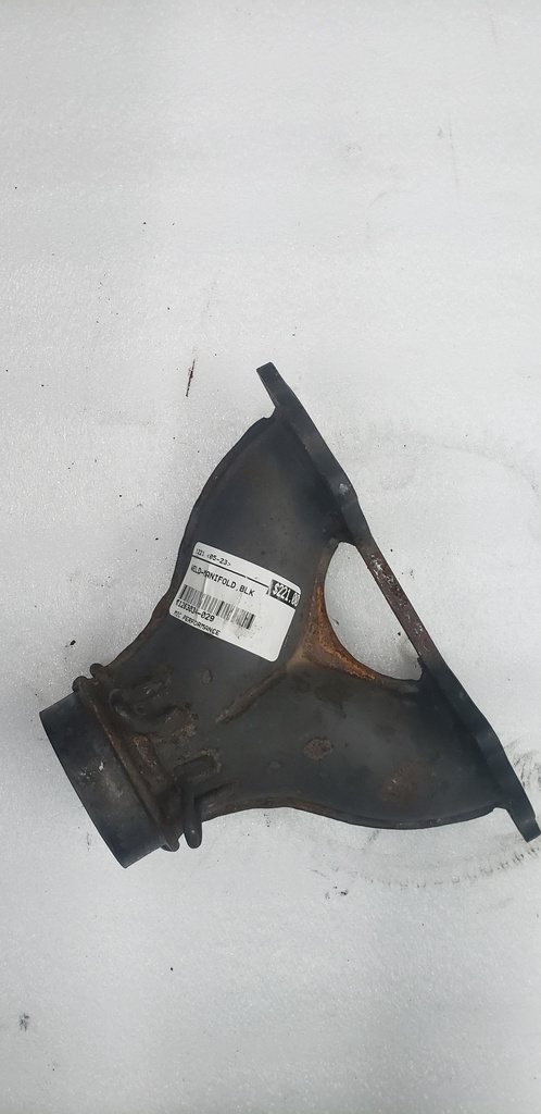 manifold weld, black