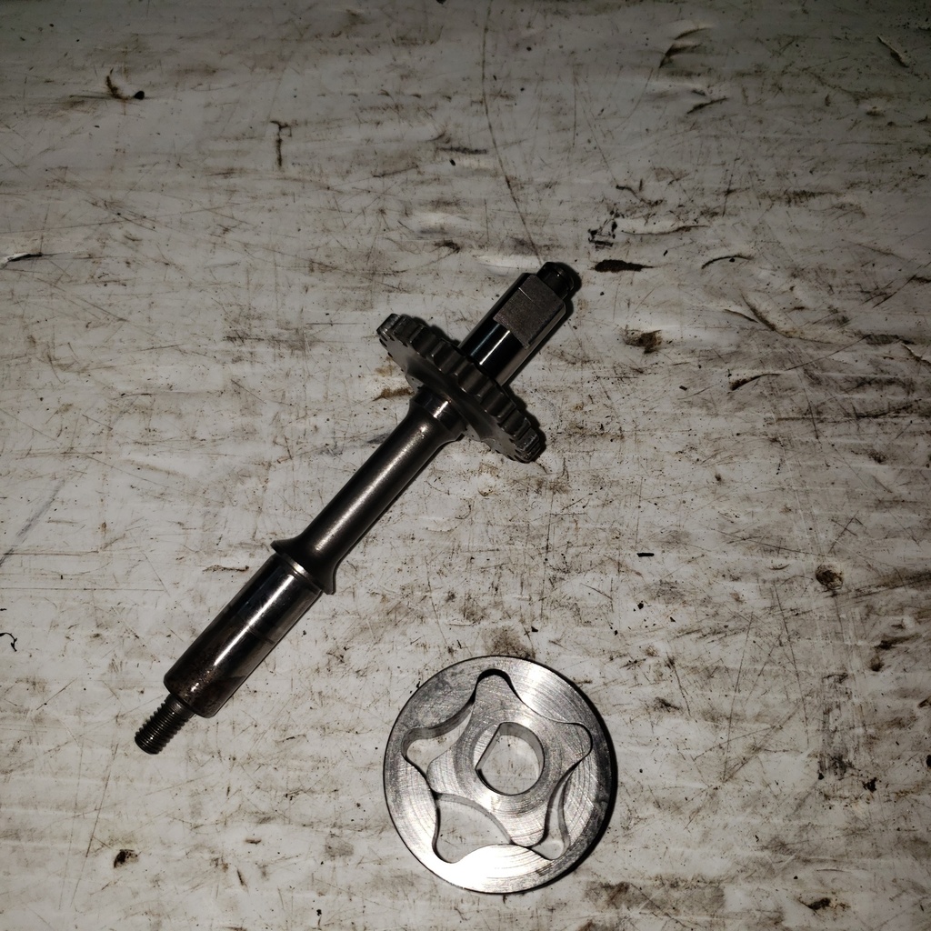 shaft-comp,oil pump