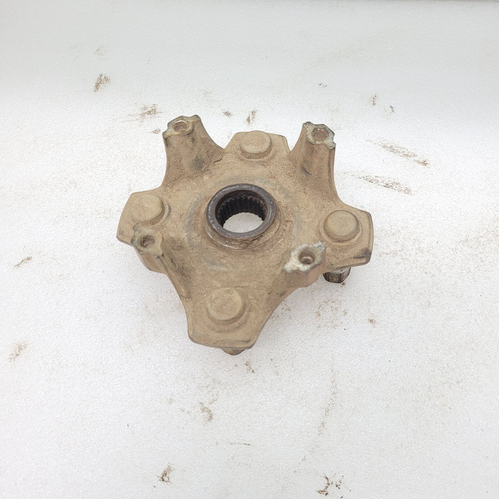 hub,assembly (w/o disc pearch) (inc. 4) (left rear)