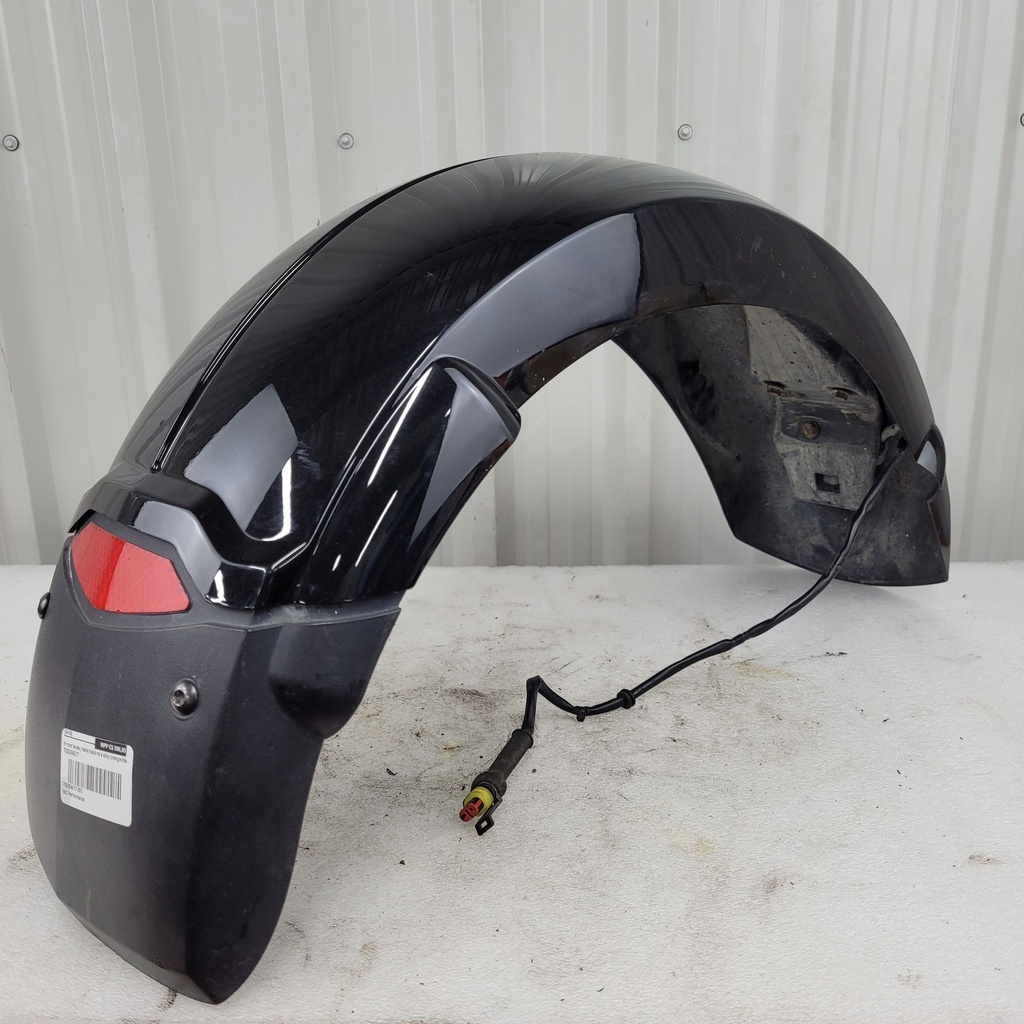 lh front fender, matte black rs-s red model