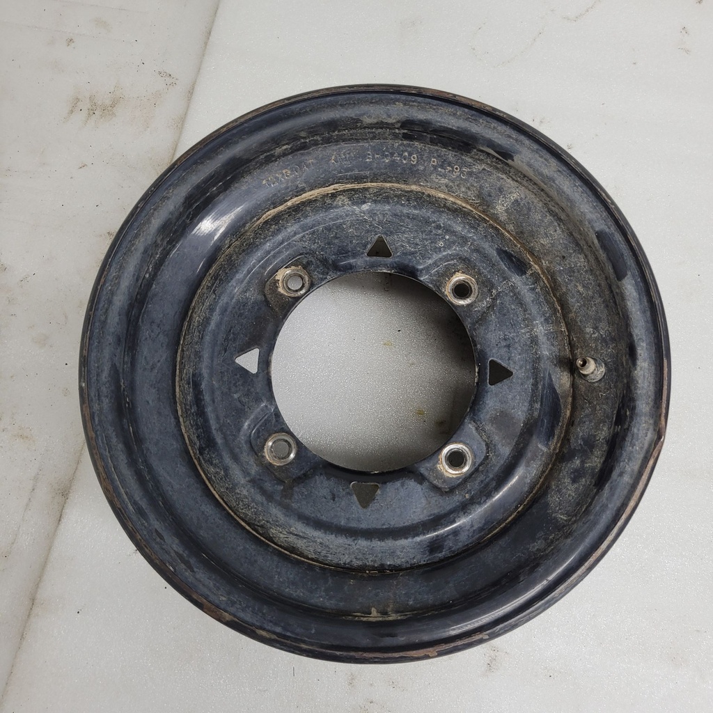 (new ref. 1523444-067) weld-rim,rear 900lb,12x8 blk