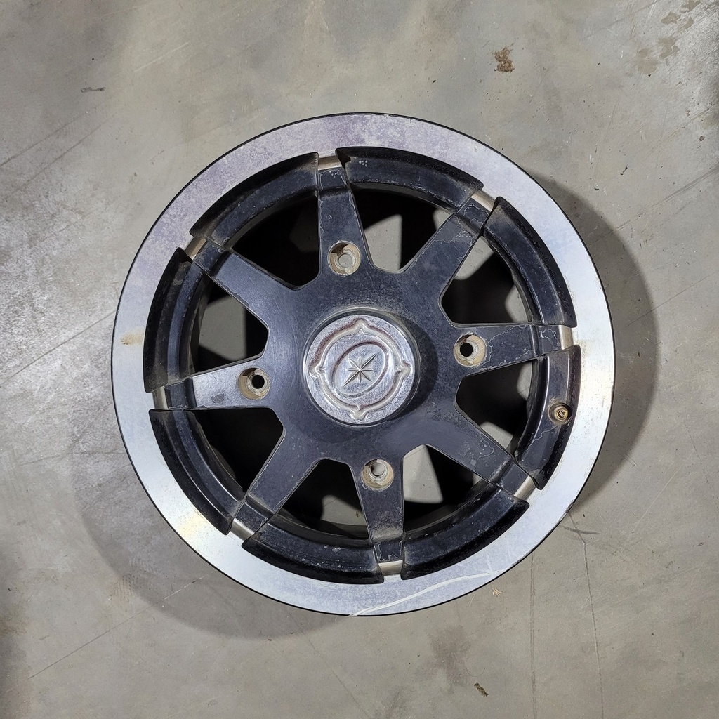 wheel, front, 12 x 6, 26.2, mat