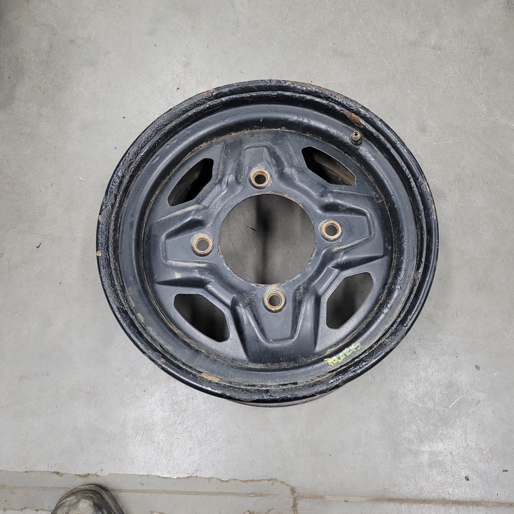 (new ref. 1525358-067) weld-rim,rear,14x8,blk