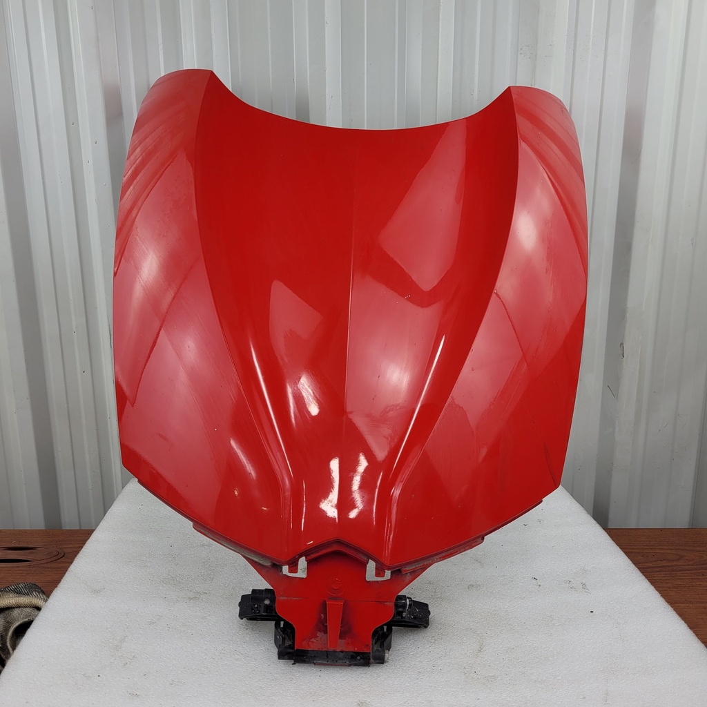 (new ref. 705009069) hood, red red