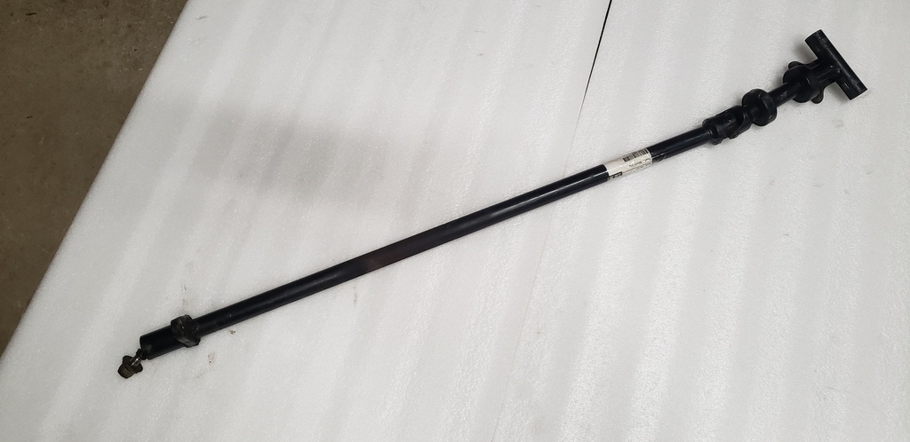 post, steering - painted black (adjustable)