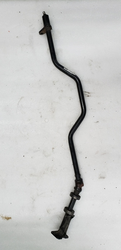 post, steering - painted black