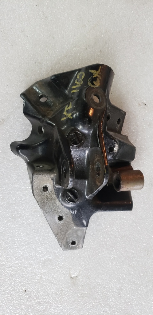 bracket, shock mount - upper left - black